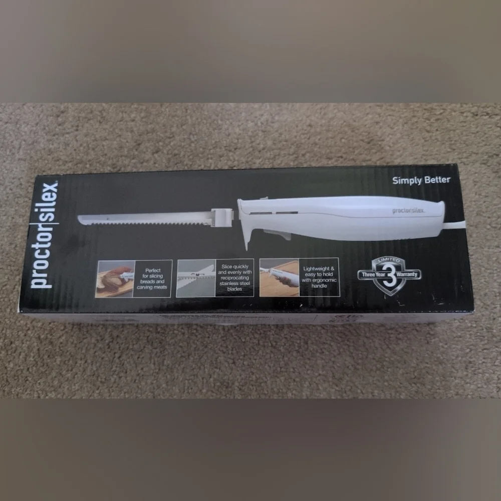Proctor Silex Electric Knife Model 74311PS